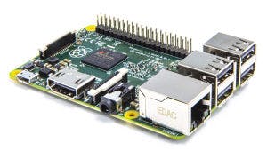 generic picture of Raspberry Pi B+