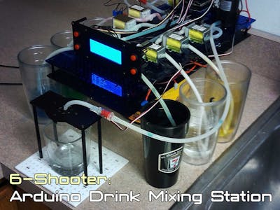 6-Shooter: Arduino Drink Mixing Station