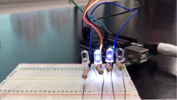 4 Digit Binary Display Arduino Project Hub 6283