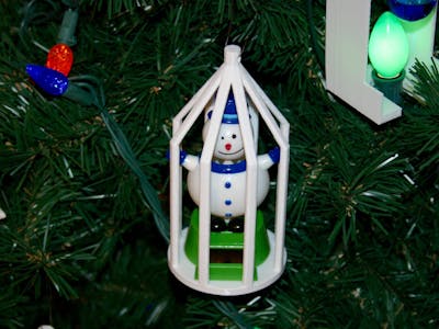 Frosty Behind Bars