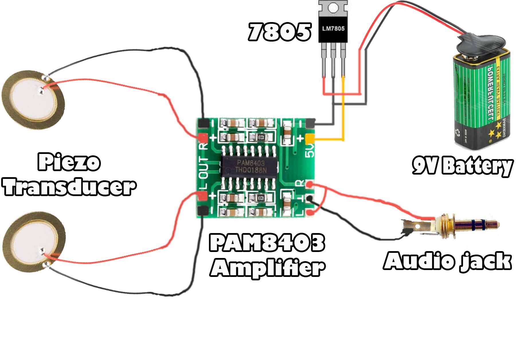 Ram8403 усилитель схема