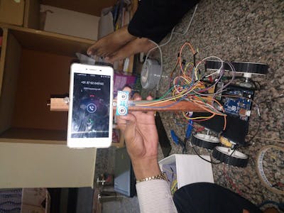 IoT control Android smart car