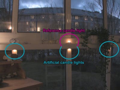 Arduino Controlled Artificial Candle Lights