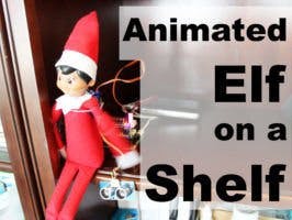 Animated Smart Elf with Raspberry Pi Servo Controller