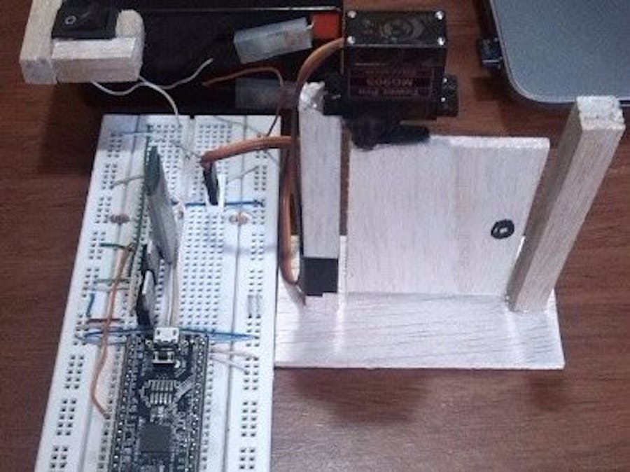 Door Opening With Password With Sound Of Flute