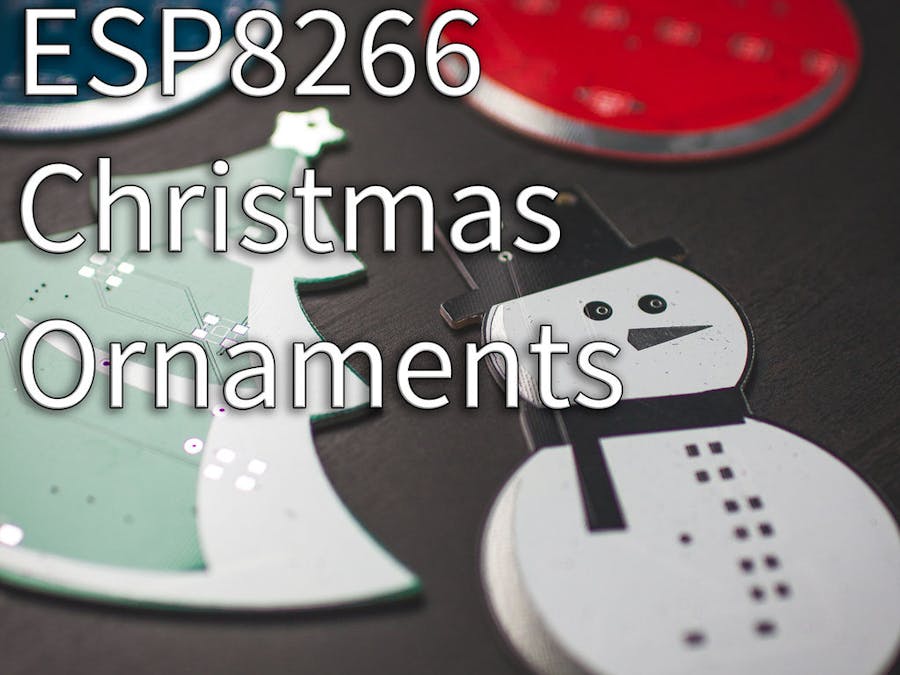 ESP8266 Christmas Ornaments!