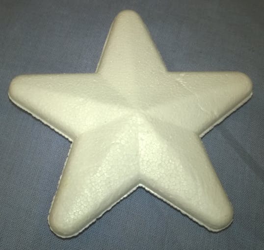 Basic polystyrene star