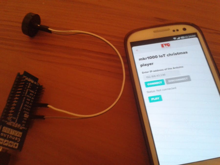 Mkr1000 IoT Christmas Player