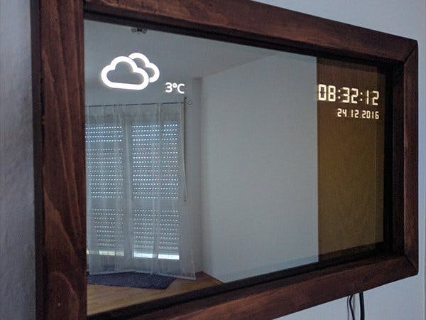 Windows 10 Core IoT Magic Mirror