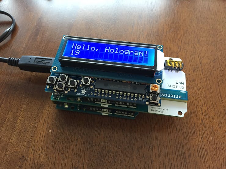 Prototype working and running off of USB power
