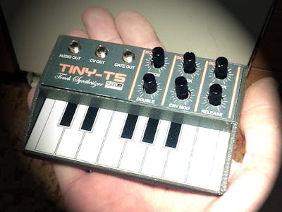 Tiny-TS: An Open-Source DIY Touch Synthesizer
