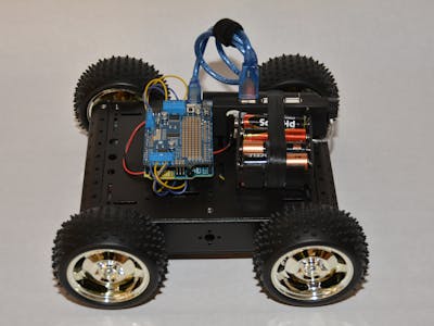 Robot Rover -  iPhone controlled using Blynk Joystick 
