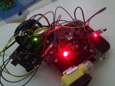 Robotic Car controlledover Bluetooth with Obstacle Avoidance