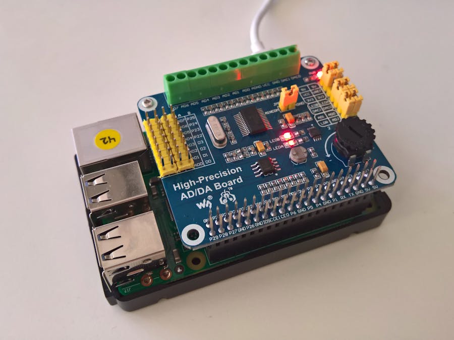 Raspberry Pi AD/DA Board Library for Window 10 IoT Core