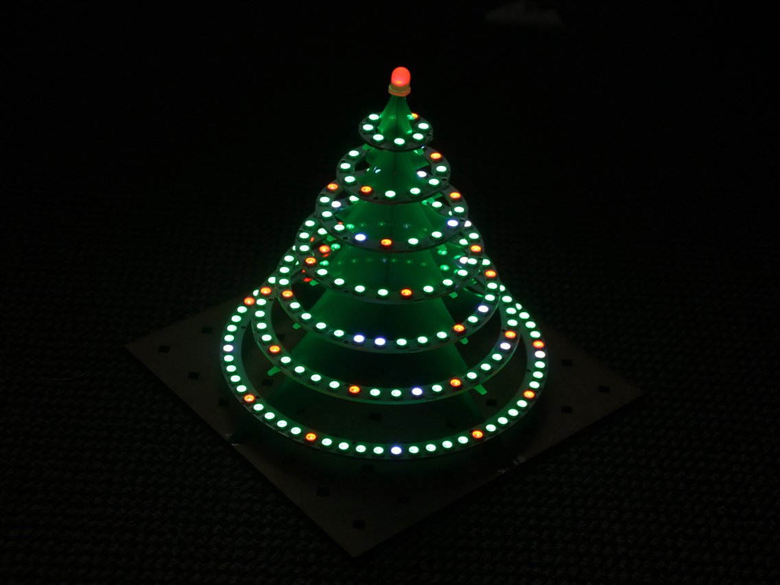 ws2812b arduino christmas lights