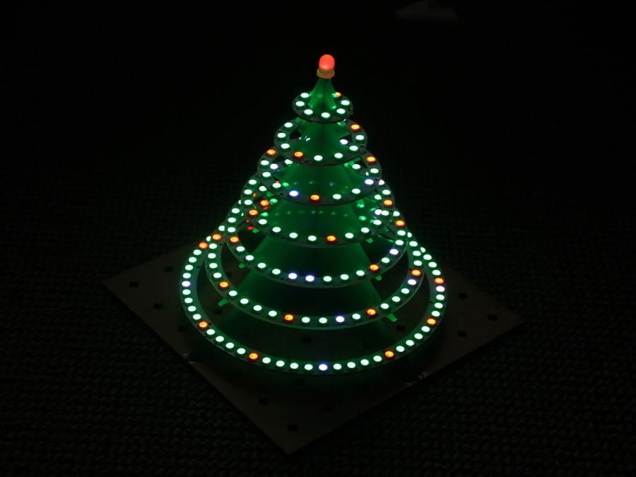 WS2812 Christmas tree