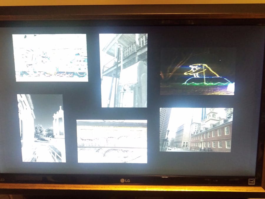 Digital Collage Picture Frame