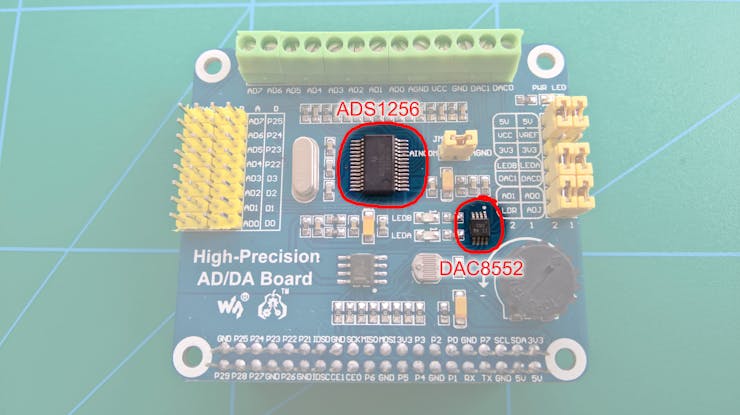The two converter chips