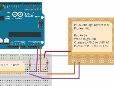 I2C PSOC Analog Coprocessor As Parent To Arduino As Child