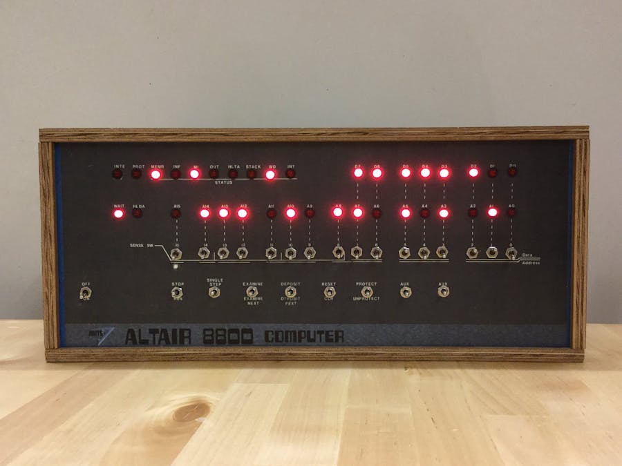 Arduino Altair 8800 Simulator