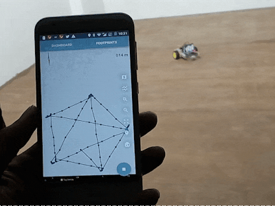 Robot for supercool indoor navigation