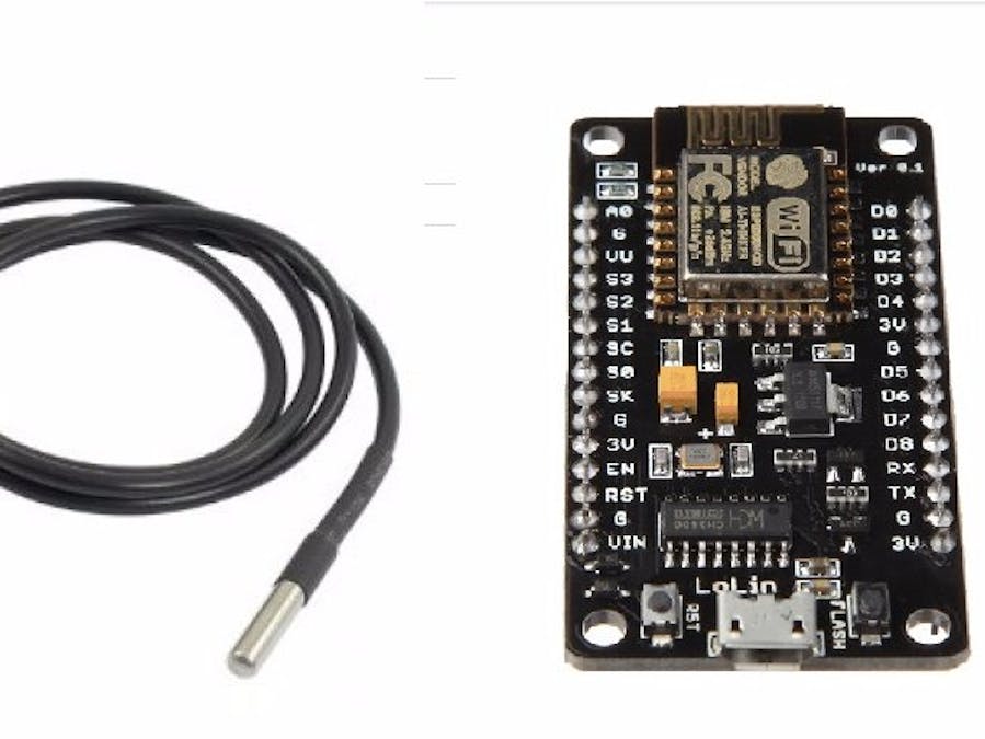 Temperature Control With Ubidots MQTT And NodeMcu