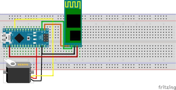 Bluetooth Door Lock Arduino Arduino Project Hub