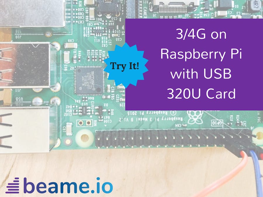 How to Use an Off-the-Shelf 4G USB Module with Raspberry Pi