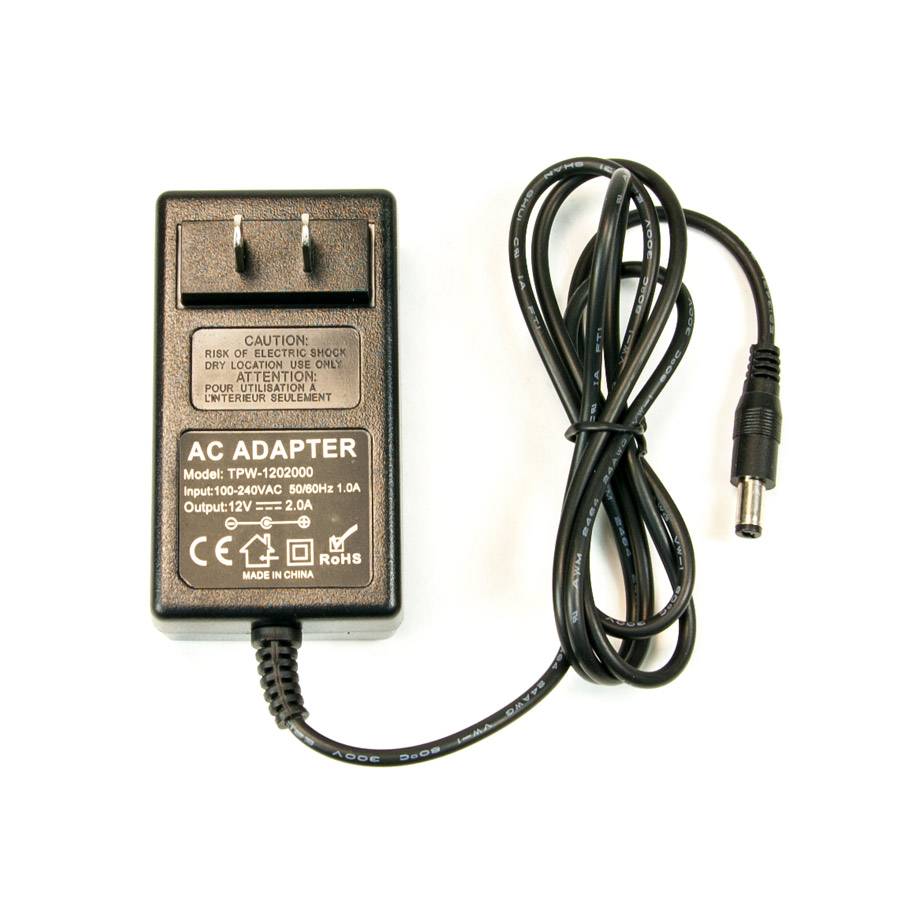 Power Supply 12VDC 2.0A - US