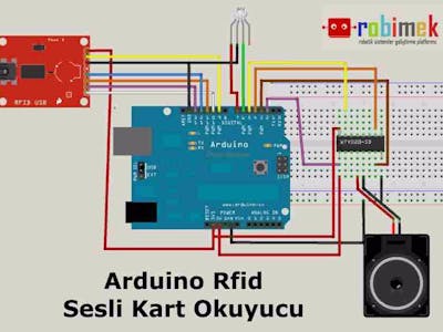 RFID Voice Card Reader Project