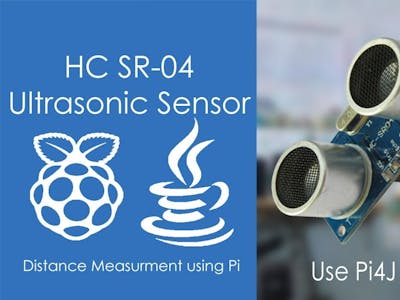 Measure Distance using Ultrasonic Sensor | Pi4J | JAVA | Pi
