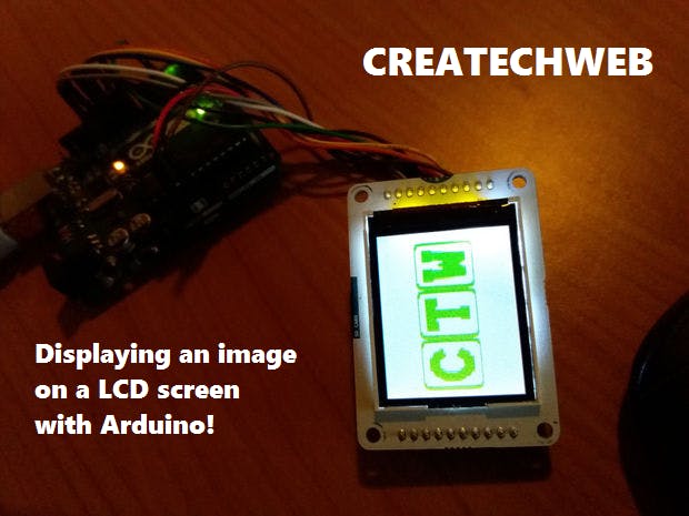 Displaying An Image On A LCD TFT Screen With Arduino UNO!