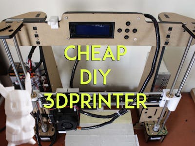 Building a 3D printer under $200