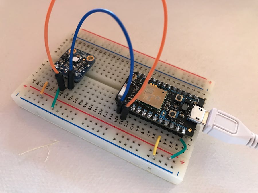 Measuring Temperature and Humidity with Particle Photon