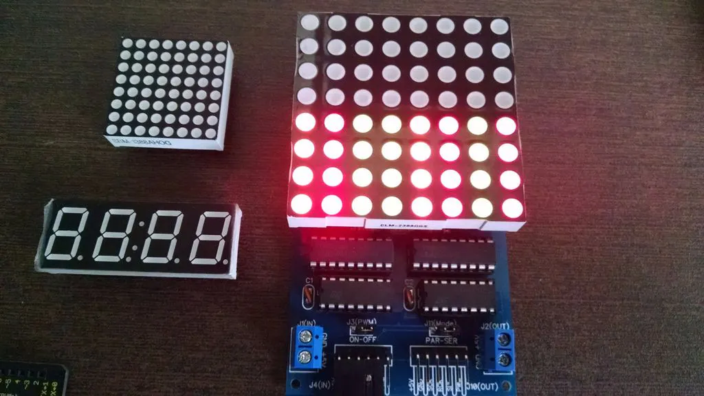 Multiple LED Display Module - Arduino 