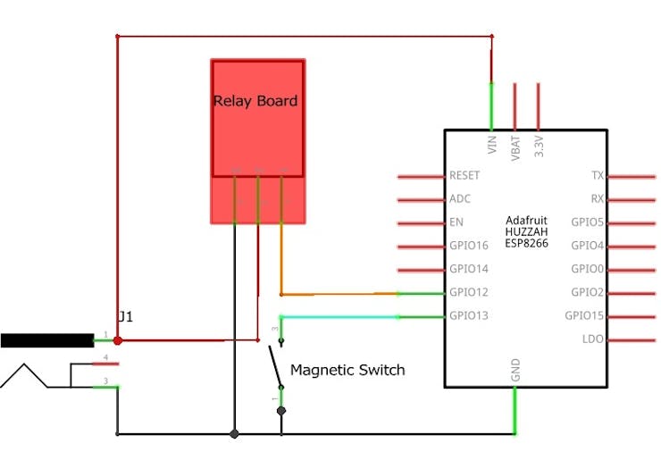 Esp8266 Garage Door Monitor Hackster Io