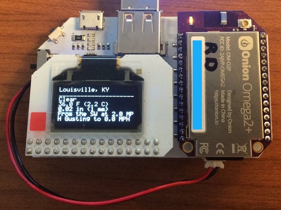 GetWeather For Omega2+