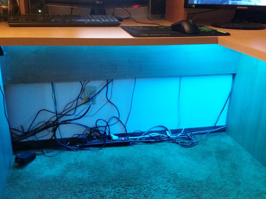 Weekend Project: Under-Desk Lighting