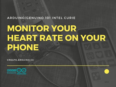 Arduino 101 Curie iOS Pulse Sensor