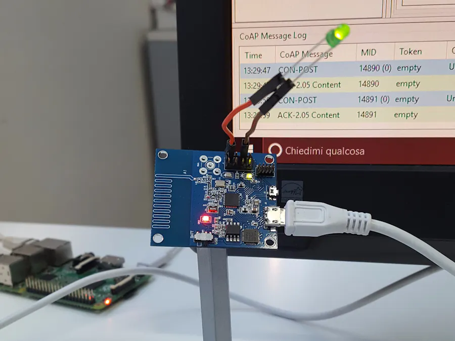 Digital Output Management with CoAP