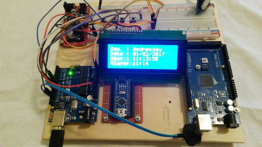 Alarm Clock Arduino Project Hub