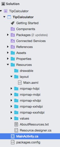 auto visual xml studio format with App Android  Hackster.io Mac Xamarin on