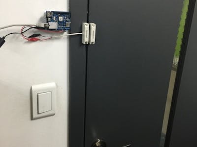 Arduino, Monitoring Door-Opening via Gmail