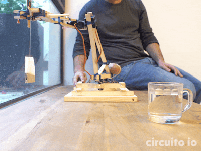 Robotic Arm from Recycled Materials