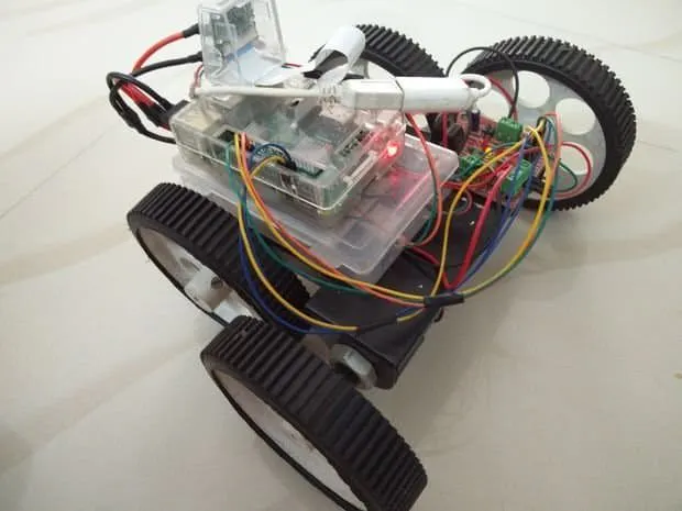 Mobile Phone Accelerometer Controlled Robot Using RPi - Hackster.io