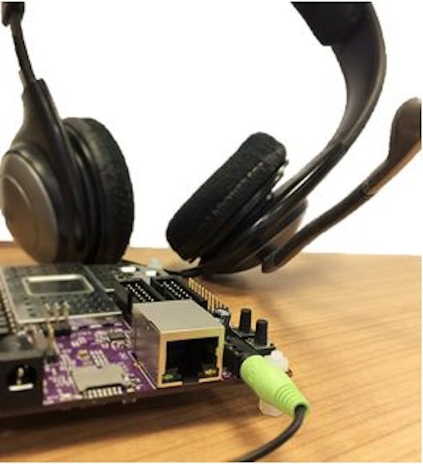 Creator Ci40 Microphone and Stereo Inputs