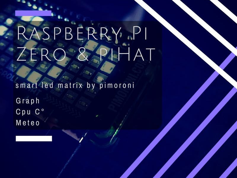 Play With Raspberry Pi ZERO and PHat