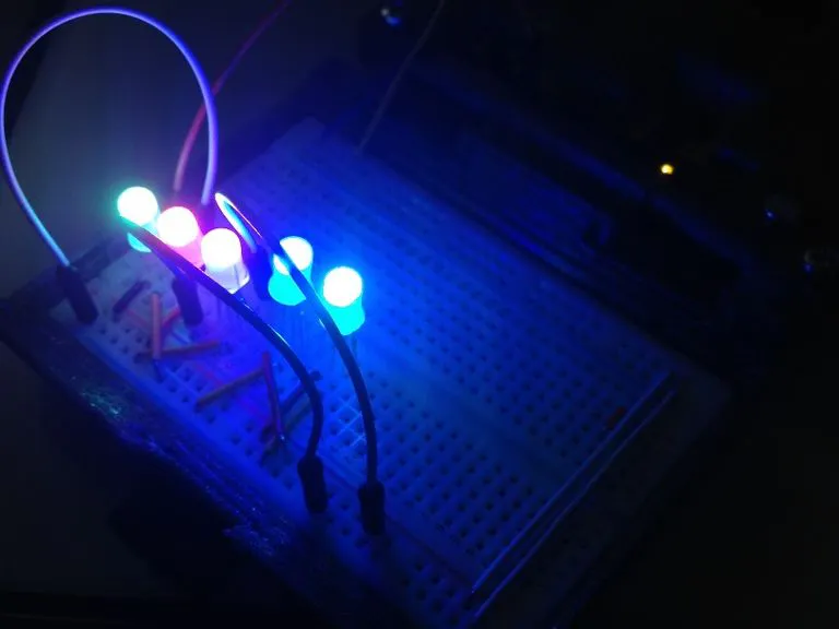 Arduino Led Multicor Multicolor Knight Rider with RGB PL9823 LED + Arduino UNO - Hackster.io