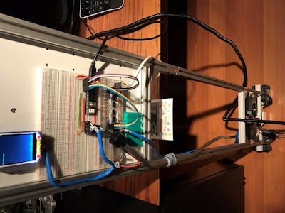Falling-Up Robot with Stepper Motors