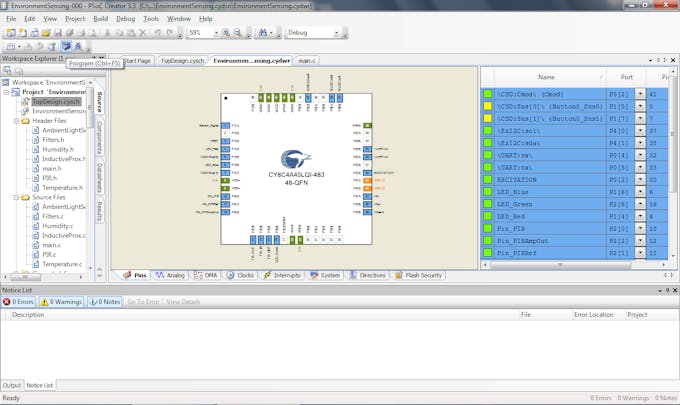 Click the program button, or press Ctrl+F5